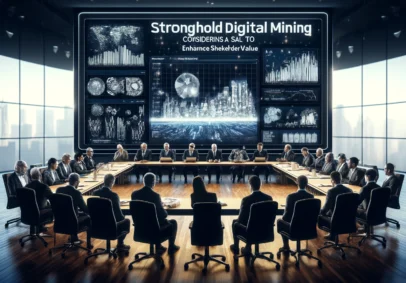 Stronghold Digital Mining Considers Sale to Enhance Shareholder Value