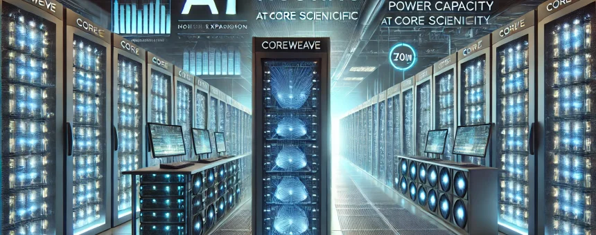 CoreWeave расширяет хостинг в Core Scientific до 270 МВт