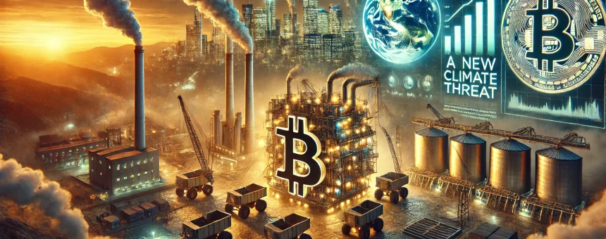 Bankrolling Bitcoin Pollution: How Big Finance Supports a New Climate Threat