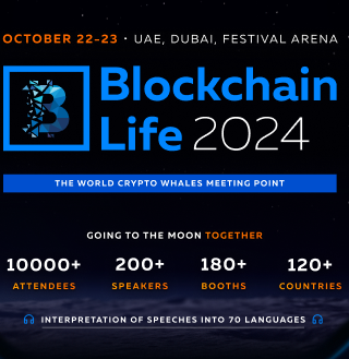 Blockchain Life 2024 in Dubai Unveils First Speakers, Featuring Industry Leaders from Tether, TON and More