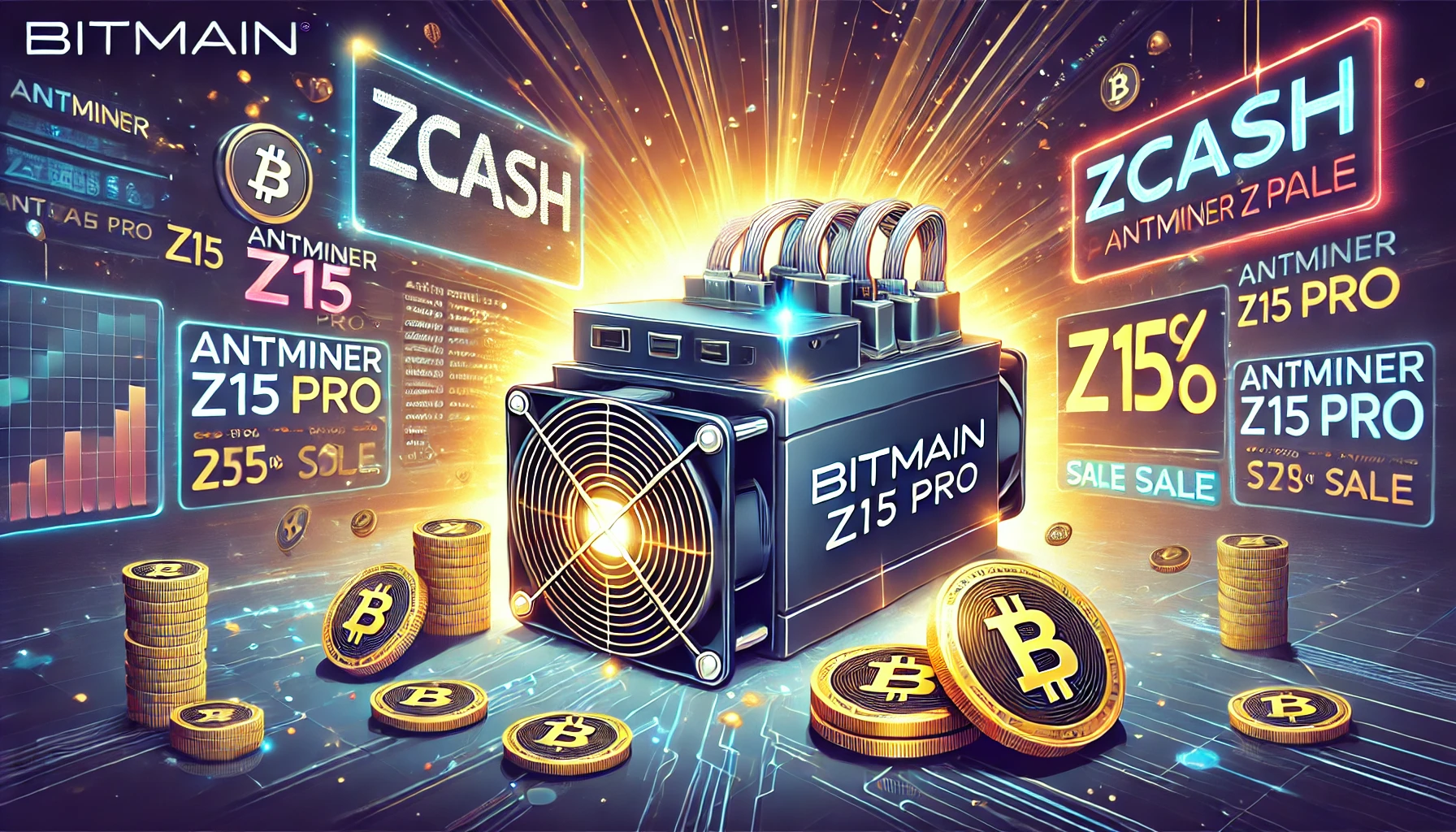 Bitmain Launches Spot Sale of ANTMINER Z15 Pro for Zcash Mining