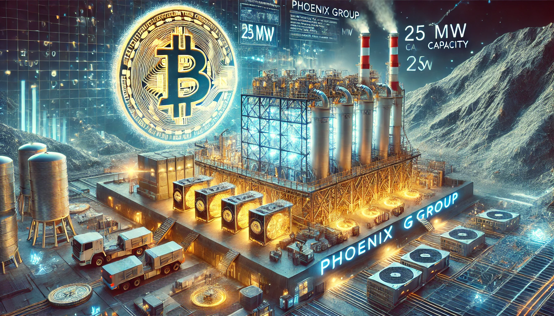 Phoenix Group Announces New 25 MW Bitcoin Mining Facility in the U.S.