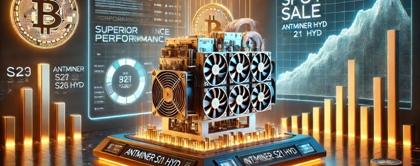 Bitmain Launches Spot Sale of ANTMINER S21 Hyd. with Superior Performance