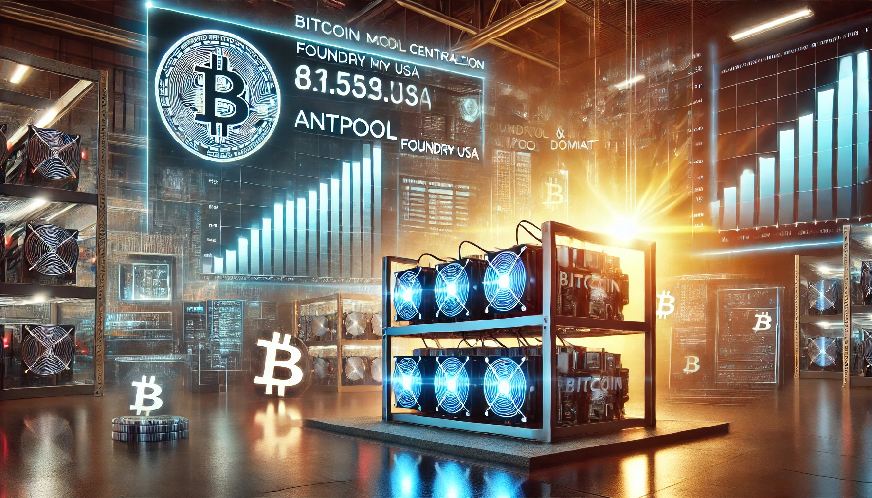 Bitcoin Mining Pool Centralization Raises Concerns as Foundry USA and Antpool Dominate Market