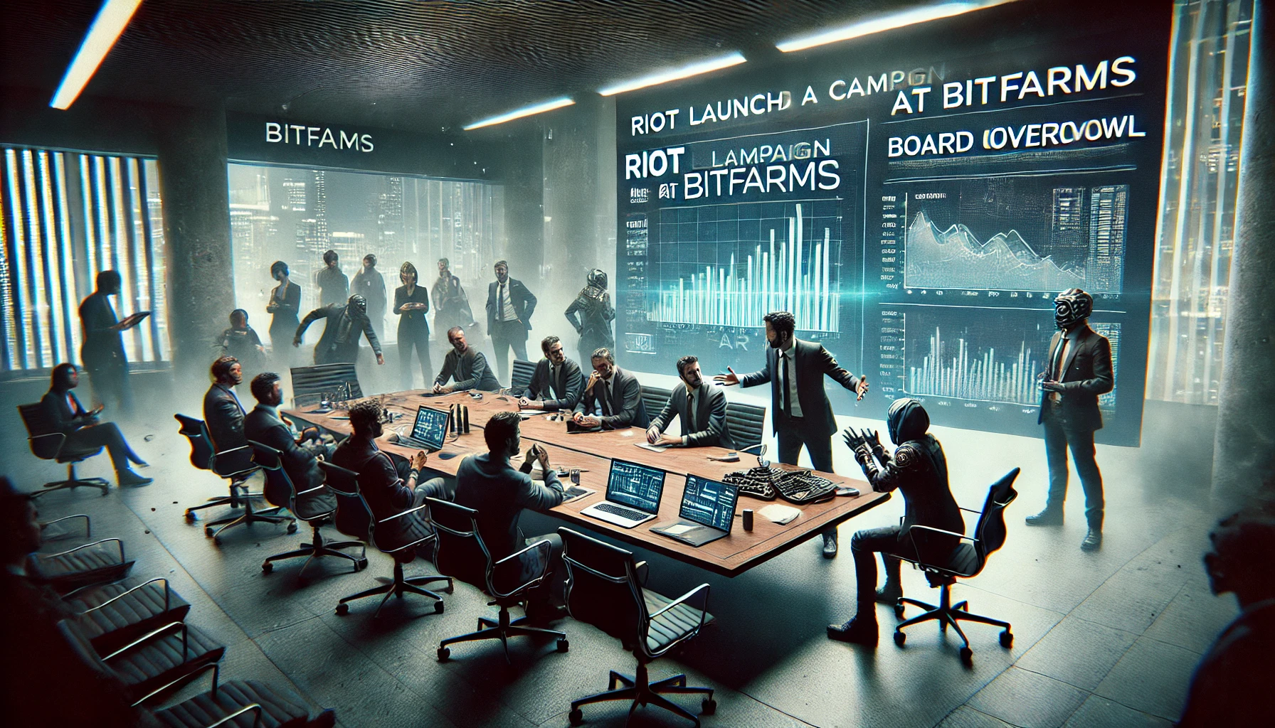 Riot Launches Campaign for Board Overhaul at Bitfarms