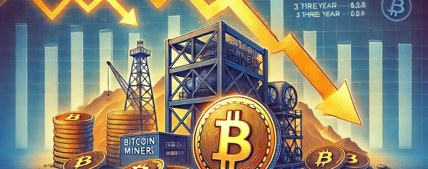 Bitcoin Miners’ Reserves Fall to Three-Year Low After Halving