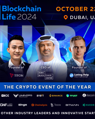 Blockchain Life 2024 in Dubai: Top Companies and Key Industry Figures Gather in the World Crypto Capital