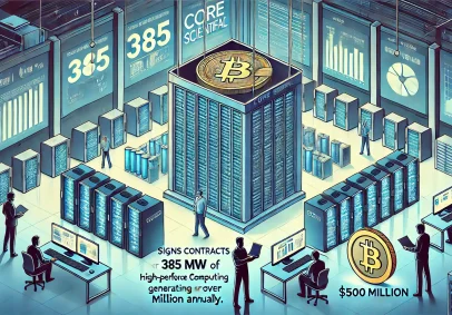 Core Scientific Signs Contracts for 385MW of HPC Capacity, Expected to Generate Over $500 Million Annually