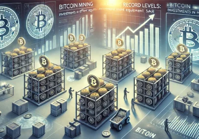 Bitcoin Mining Hashrate Nears Record High