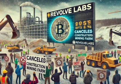 Revolve Labs Withdraws Mining Facility Proposal in Minnesota After Public Opposition