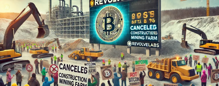 Revolve Labs Withdraws Mining Facility Proposal in Minnesota After Public Opposition