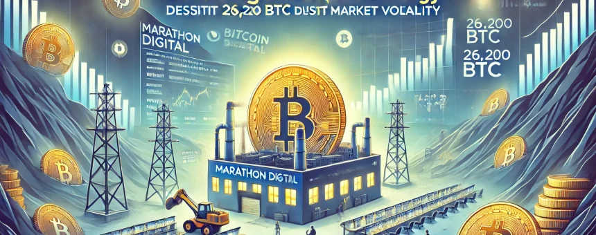 Marathon Digital’s HODL Strategy: Holding All 26,200 BTC Despite Market Volatility