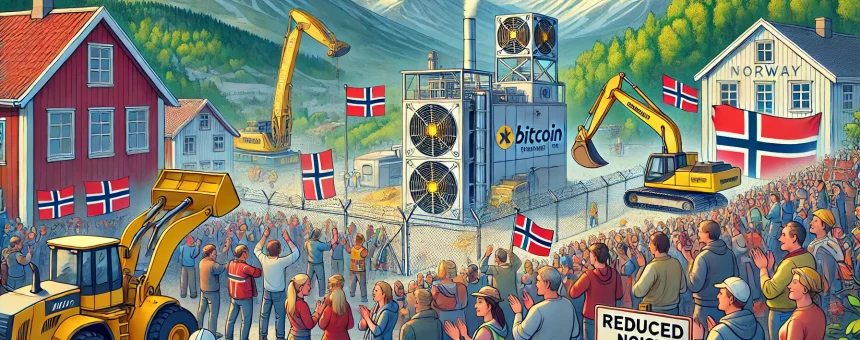 Norway: Residents Celebrate Shutdown of Noisy Bitcoin Mining Farm