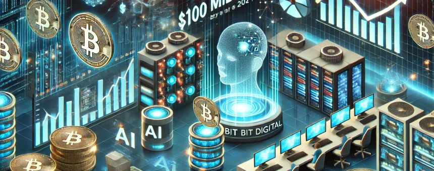 Bit Digital планирует заработать $100 млн на AI к концу 2024 года