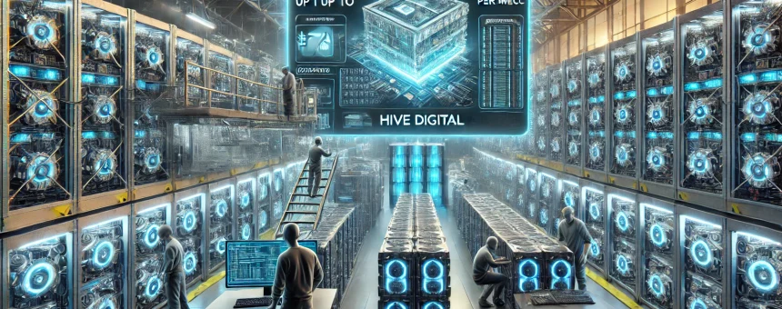 Hive Digital: Модернизация майнинговых ферм для AI/HPC стоит до $7 млн за МВт