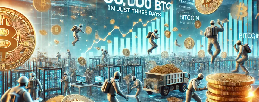 Bitcoin Miners Sell $400 Million in BTC Over Three Days in September 2024