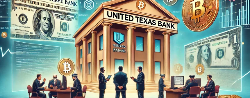 United Texas Bank Faces Cease-and-Desist Order from U.S. Federal Reserve Over Crypto Clients