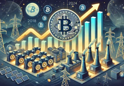 Bitcoin Mining Increased Energy Consumption Tenfold Since 2018