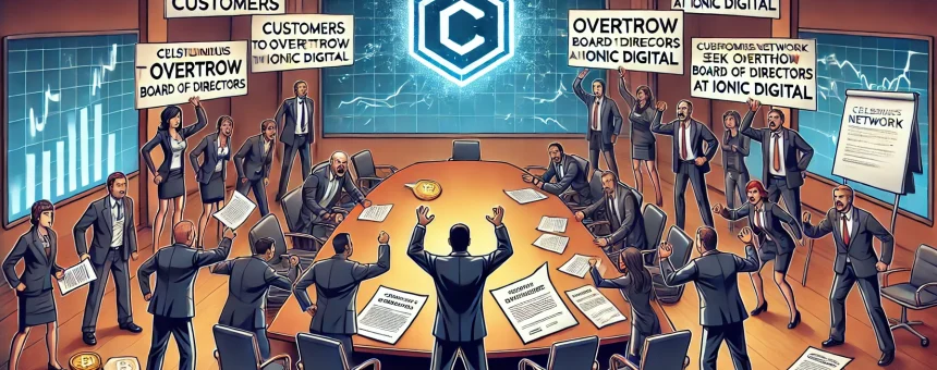 Celsius Network Customers Seek to Overthrow Ionic Digital’s Board